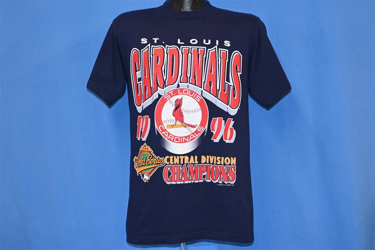 90s St. Louis Cardinals 1996 Division Champions t-shirt Medium - The  Captains Vintage
