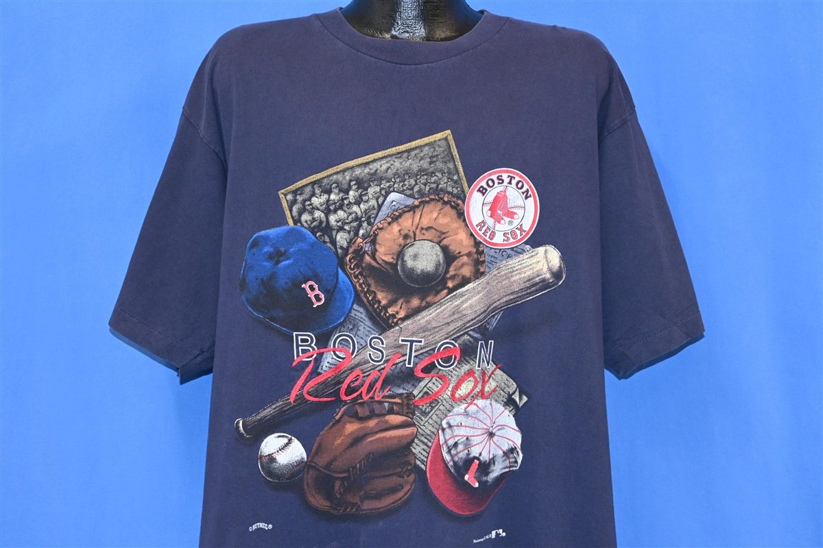 90s Boston Red Sox MLB Baseball t-shirt Extra Large - The Captains