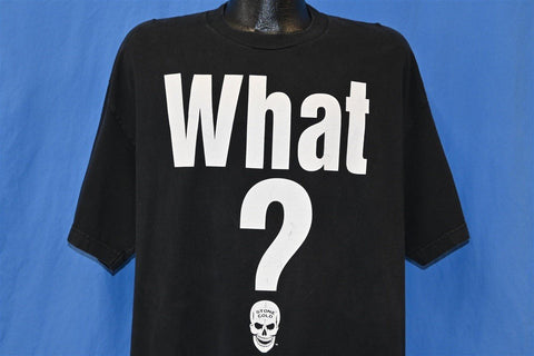 Y2K Stone Cold Steve Austin What? WWE t-shirt Extra Large