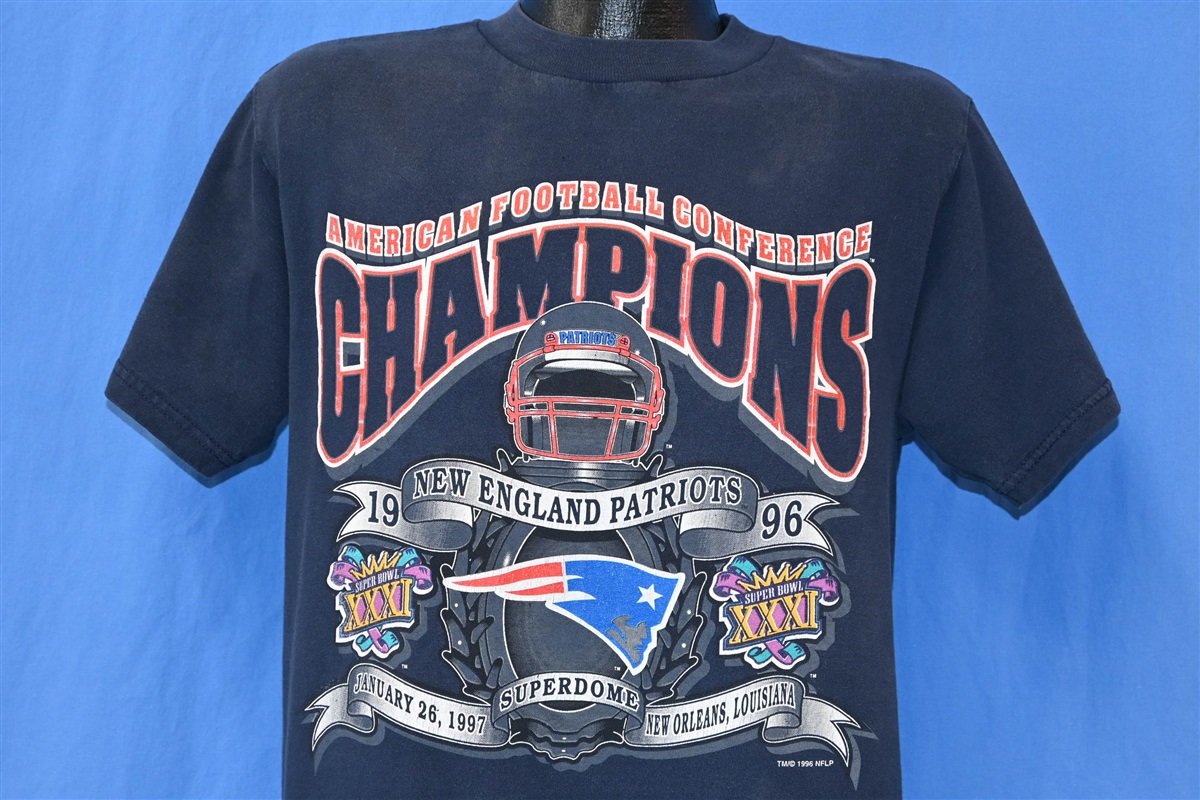90s New England Patriots Super Bowl XXXI t-shirt Medium - The Captains  Vintage