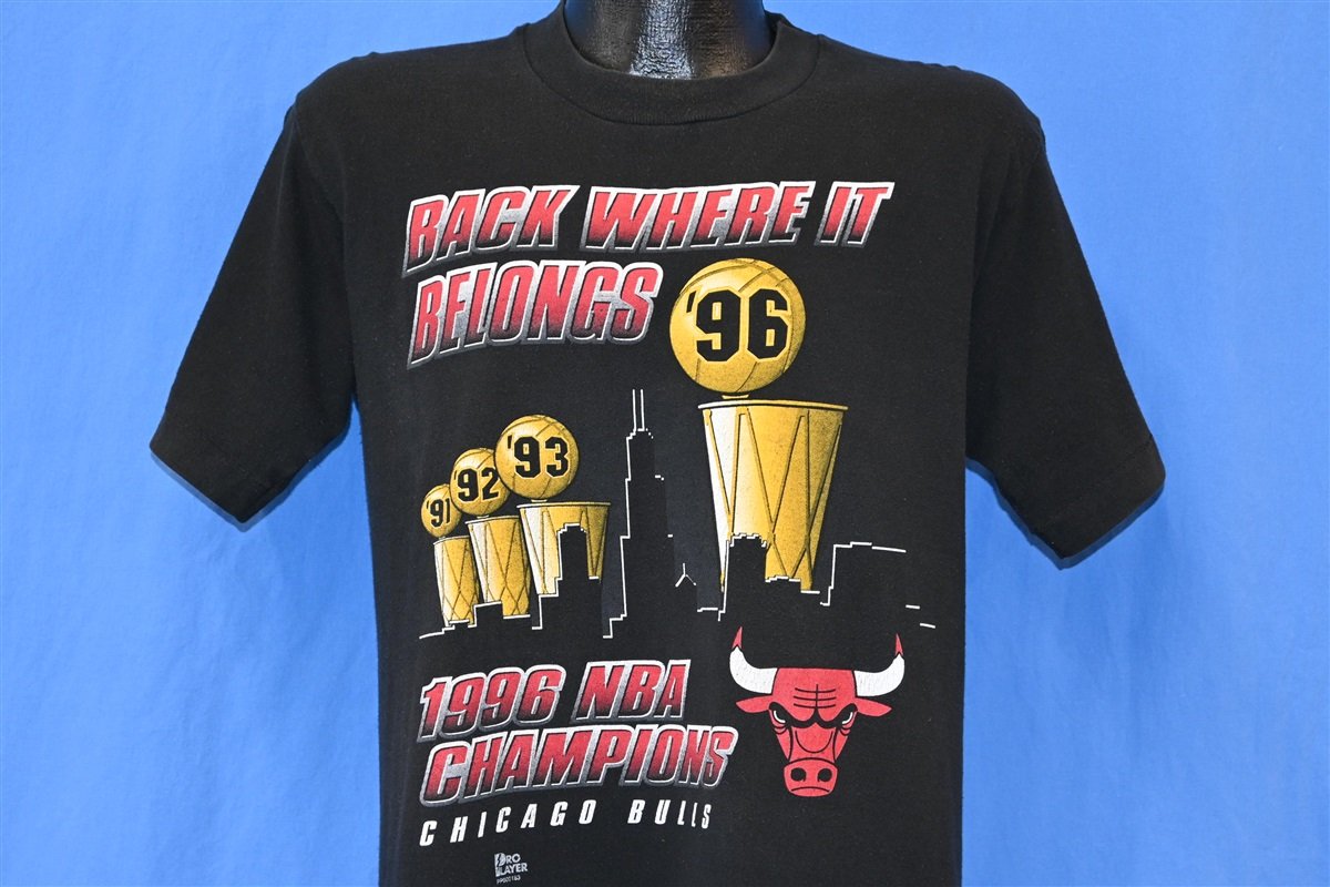 Vintage Chicago Bulls 1996 Champs Shirt, NBA Champ in 2023
