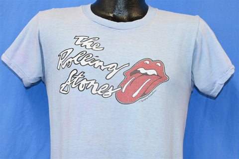 80s Rolling Stones Tongue Logo 1981 Rock Band t-shirt Small