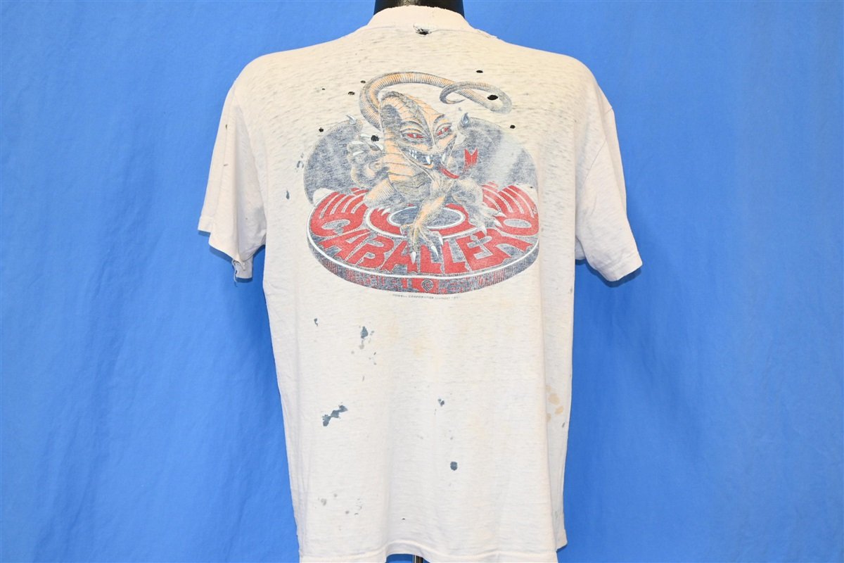80s Steve Caballero Powell Peralta Skate t-shirt Extra Large - The