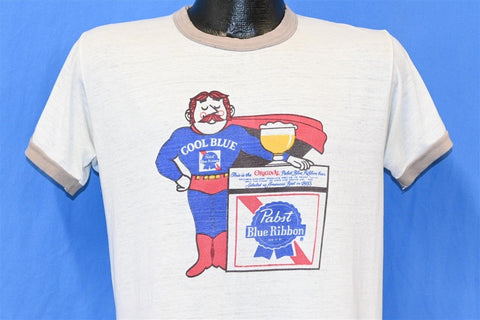 80s Miller Lite Beer Turkey Trot Ringer t-shirt Small - The Captains Vintage