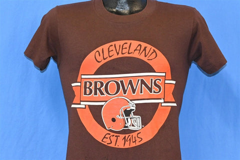 80s Cleveland Browns Football Helmet NFL t-shirt Small