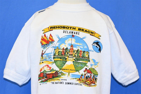 60s Rehoboth Beach Delaware Pullover Sweatshirt Youth Large