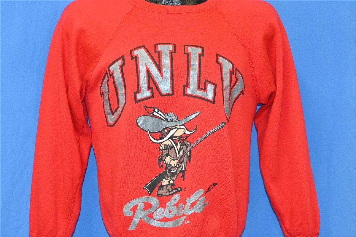 80s University Nevada Las Vegas Rebels UNLV Sweatshirt Small – The