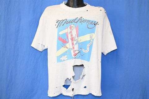 90s Mudhoney Every Good Boy Album Distressed t-shirt Extra Large