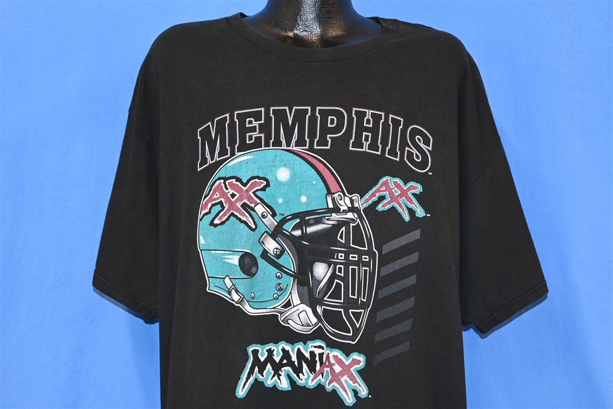 Throw Back Memphis Maniax #1 NFL XFL Football Jersey Adult MENS