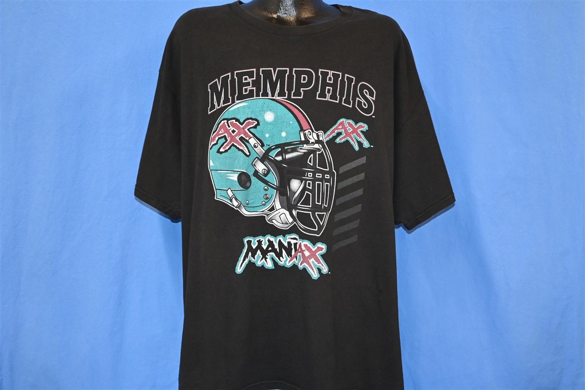 Memphis Maniax Xfl Jersey - White - 3XL - Royal Retros