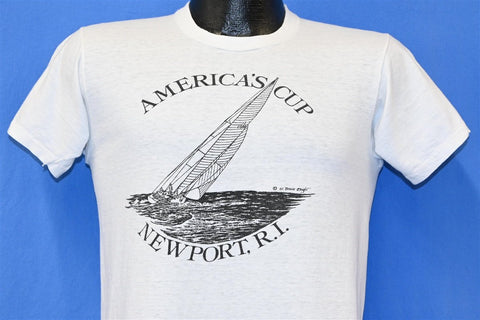 70s America's Cup Newport Rhode Island Yachting t-shirt Small