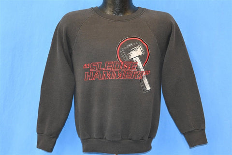 80s Sledge Hammer! Police Sitcom Embroidered Sweatshirt Small