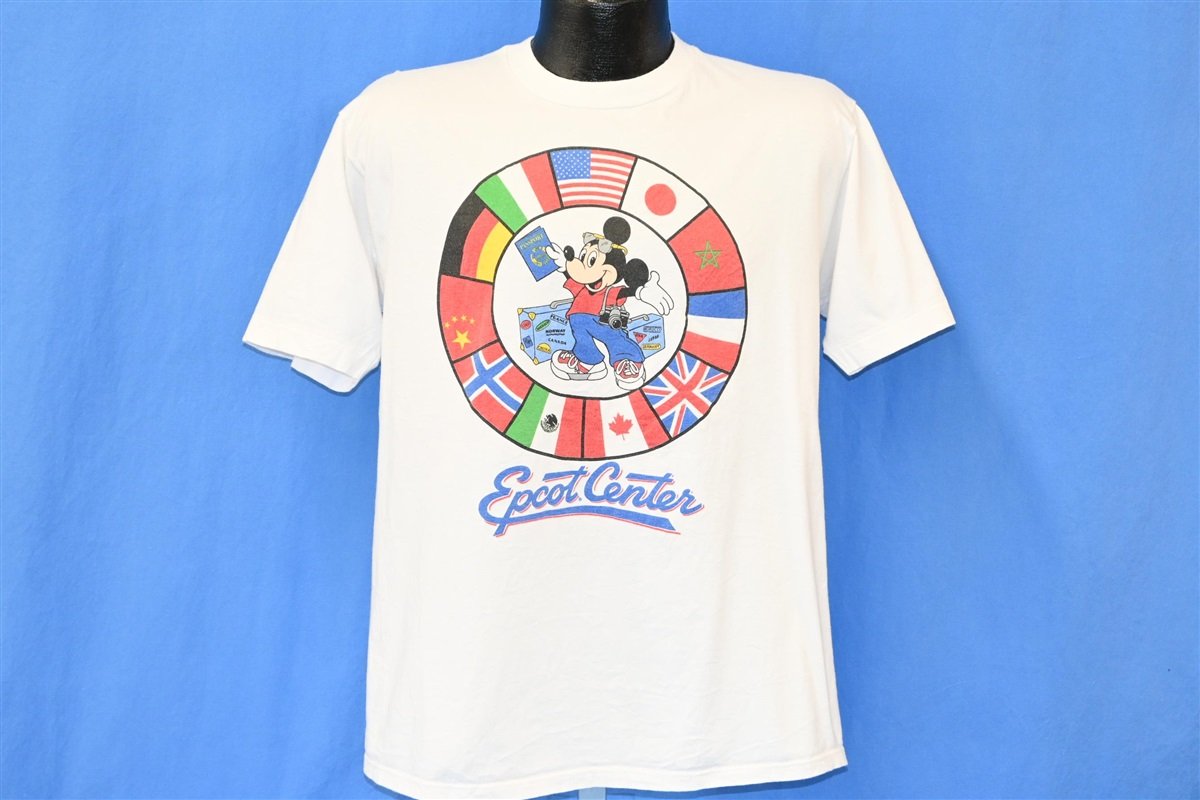 80s Mickey Mouse Epcot Center Disney World t-shirt Large – The