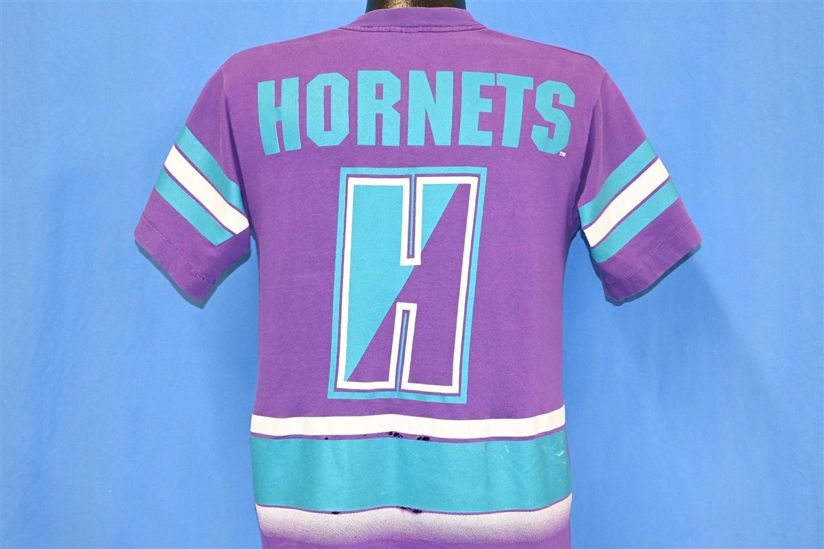 90s Charlotte Hornets Lightning Fading T-Shirt XL