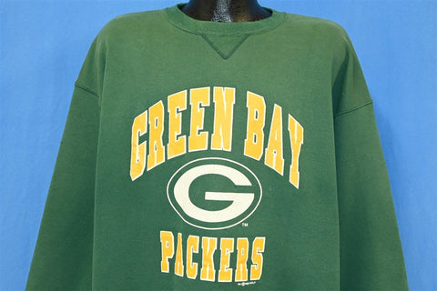 Buy Vintage Green Bay Packers Sweatshirt Black 90s Crewneck Lee