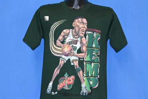 80s Boston Celtics Green Stuff Caricatures NBA t-shirt Small - The Captains  Vintage