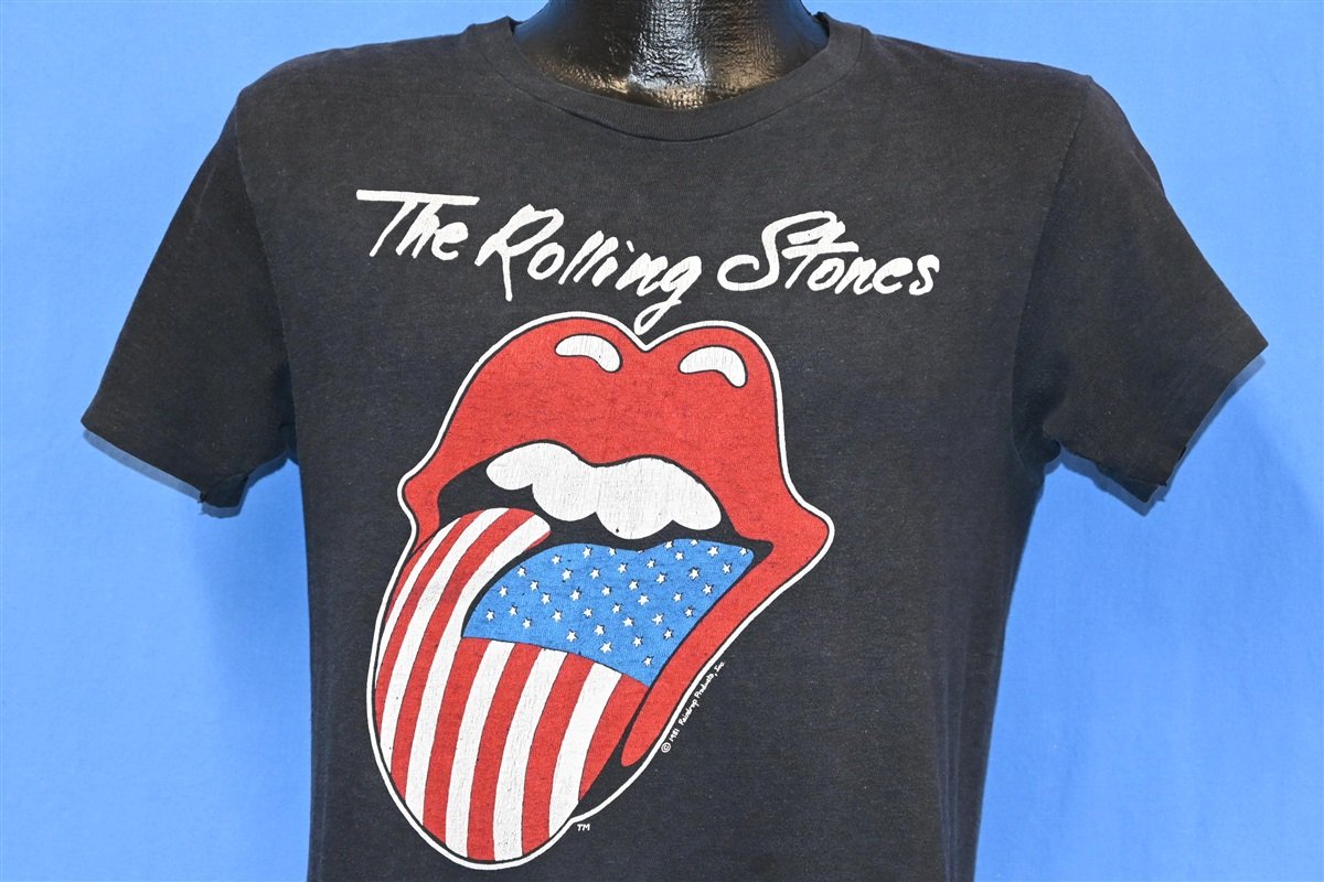 80s Rolling Stones North American Tour 1981 Lips t-shirt