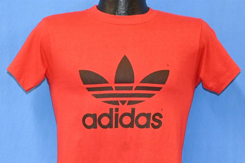 80s Adidas Three Stripes Trefoil Logo t-shirt Youth Extra Large