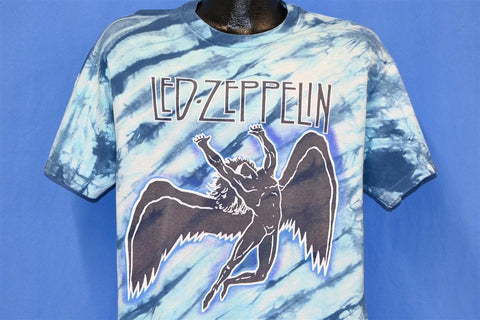 80s Led Zeppelin Tie Dye Icarus Swan Song t-shirt Large