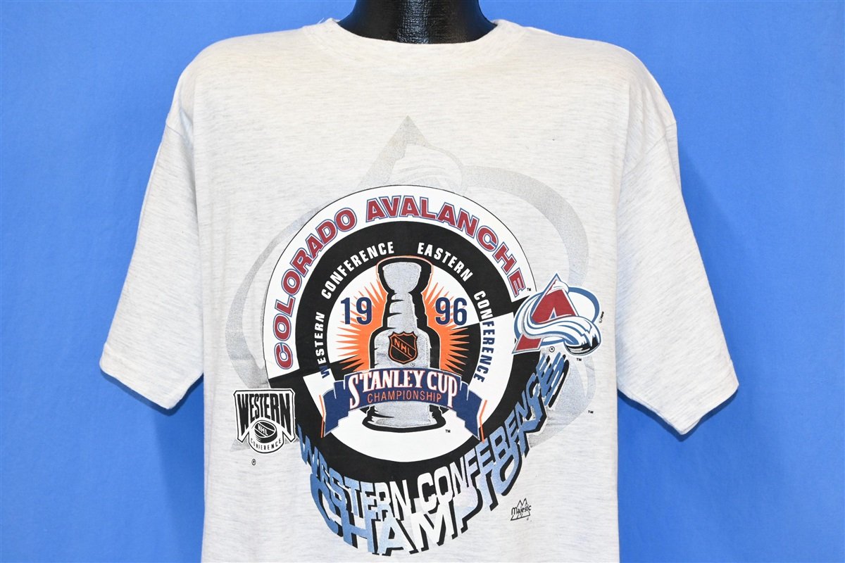 90s Colorado Avalanche 1996 Stanley Cup Hockey t-shirt Large – The