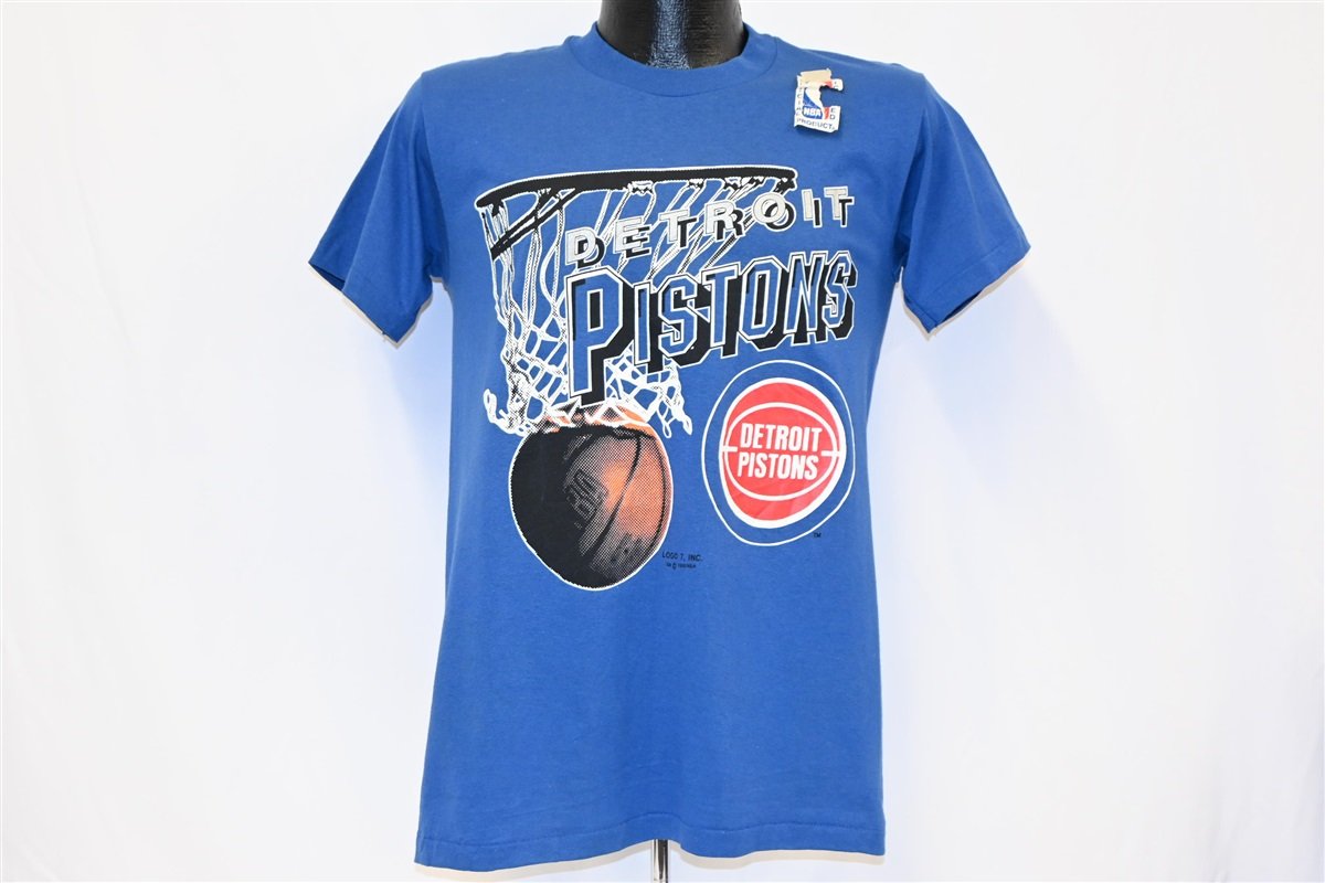 90s Detroit Pistons 1990 NBA Champions Basketball t-shirt Medium