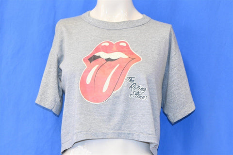 70s Rolling Stones Tongue and Lips Iron On Half t-shirt Medium