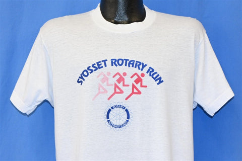 80s Syosset Rotary Run New York Long Island t-shirt Large