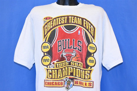 90s Chicago Bulls NBA Finals 1998 Basketball t-shirt Large - The Captains  Vintage