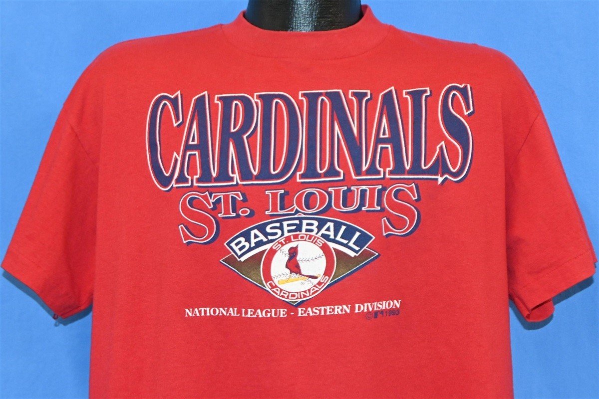 90s St. Louis Cardinals MLB Baseball 1993 t-shirt Extra Large - The  Captains Vintage