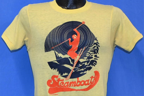 70s Steamboat Springs Colorado Ski Resort t-shirt Small