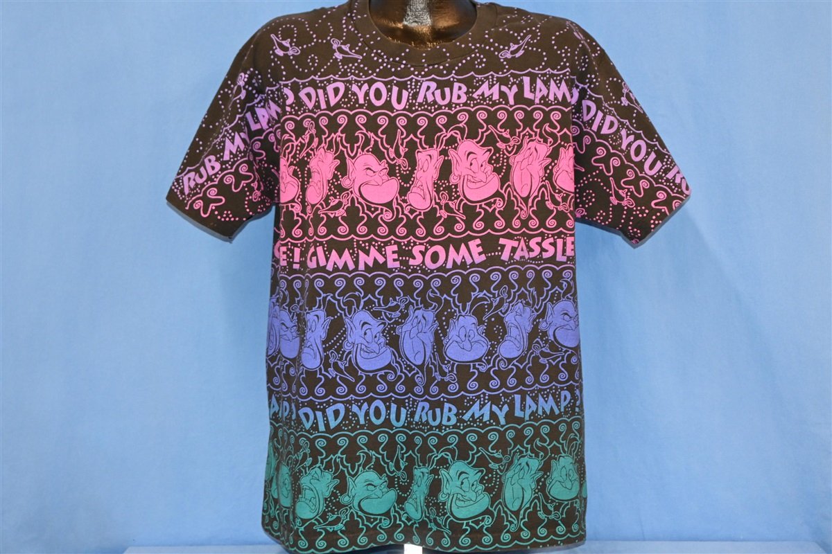 s Aladdin Genie Disney All Over Print t shirt Extra Large   The