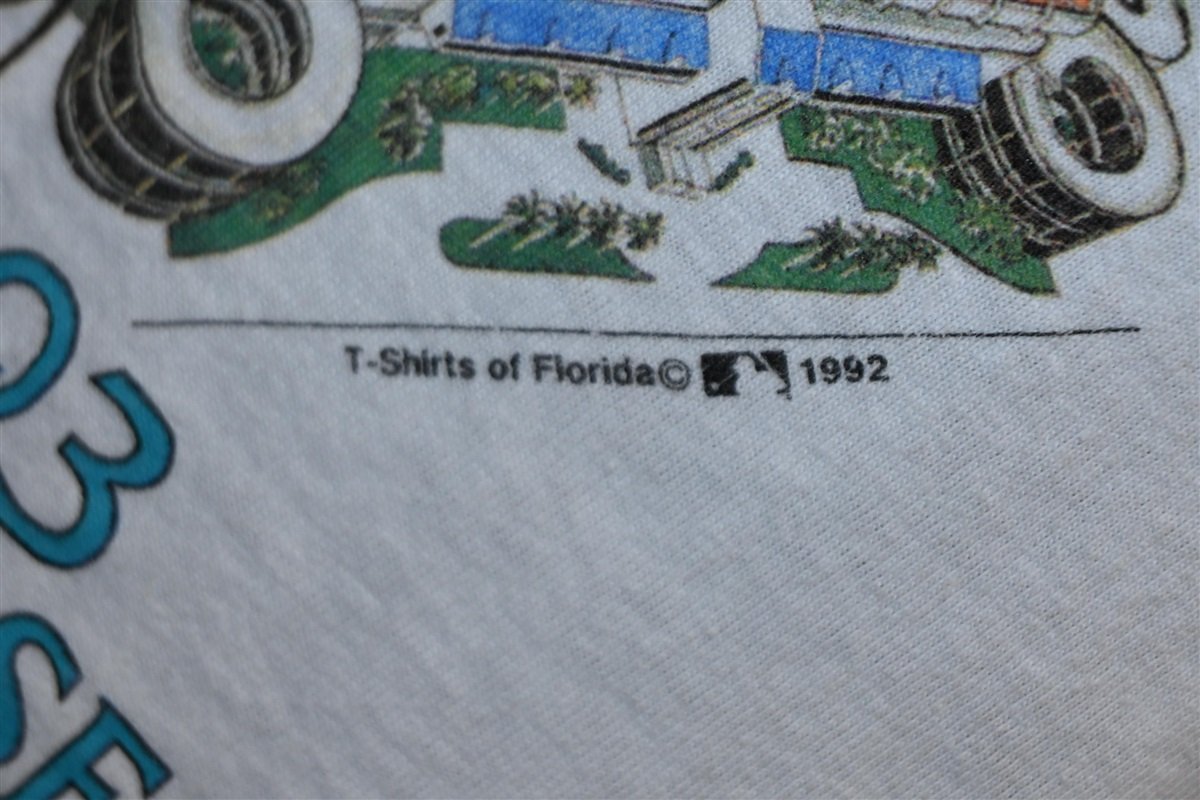 Florida Marlins 1994 T-Shirt Vintage 90's Team Photo - Tarks Tees