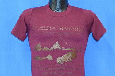 80s Mt Seleya Marathon Heat Doesn't Get You t-shirt Extra Small