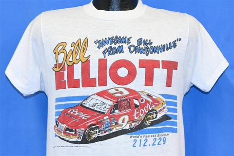 80s Bill Elliott Fastest Stock Car Coors NASCAR t-shirt Medium