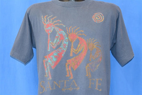 90s Santa Fe New Mexico Kokopelli Metallic t-shirt Medium