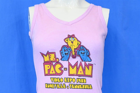 80s Ms Pac Man Video Expo 1982 t-shirt Women's Extra Small