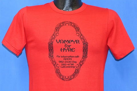 70s Vampyre For Hyre Call Kooki Davis Haircut t-shirt Small