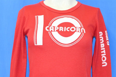 70s Capricorn House of Ambition t-shirt Women's Extra Small
