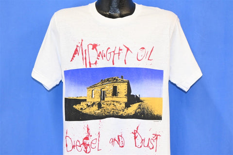 80s Midnight Oil Diesel and Dust Rock Band t-shirt Medium