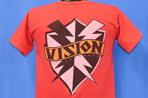 80s Vision Street Wear Skateboard Logo Distressed t-shirt Small