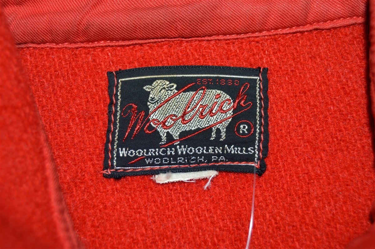 40s Woolrich Button Down Wool Hunting Jacket Large - The Captains