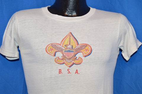 50s Boy Scouts of America BSA Eagle Insignia t-shirt Small