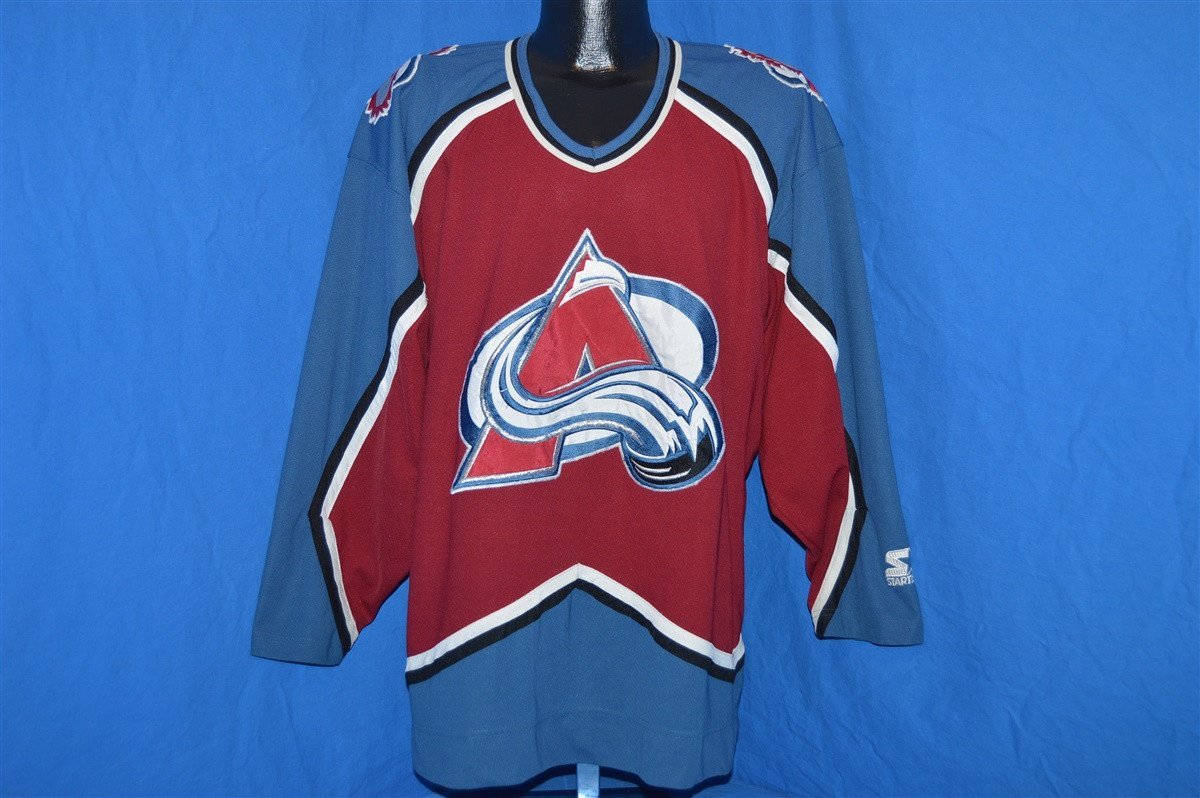 Shirts, Vintage Starter Colorado Avalanche Hockey Jersey