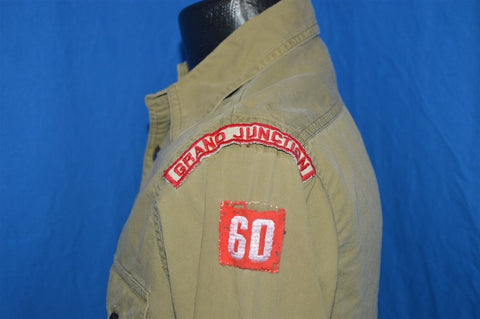 40s Boy Scouts Uniform Change Button Shirt Small