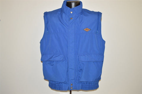 80s Hobie Convertible Zip Sleeve Jacket Vest Large