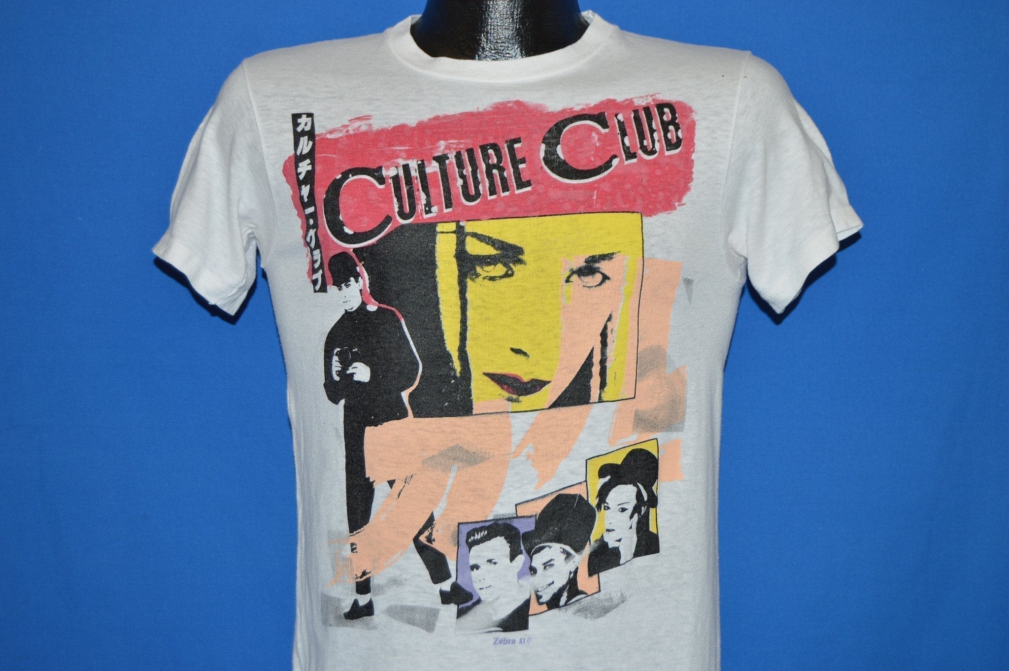 80s Culture Club Church Of The Poison Mind t-shirt Small - The Captains  Vintage
