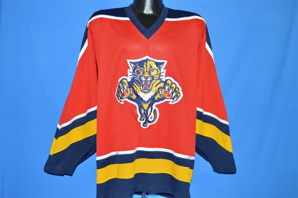 Vintage Florida panthers Hockey-NHL Starter Jersey SizeL