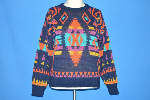 90s Sergio Abstract Native American Sweater Youth Medium