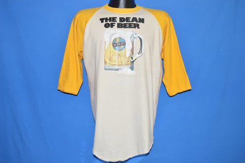 70s Schlitz Beer The Dean Raglan Jersey t-shirt Large