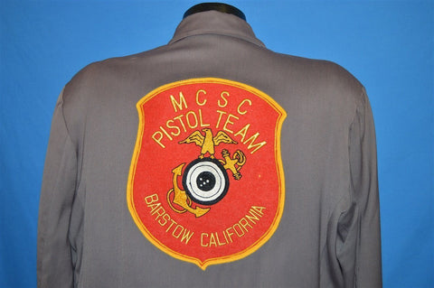 50s MCSC Pistol Team Marines Barstow Jacket Large